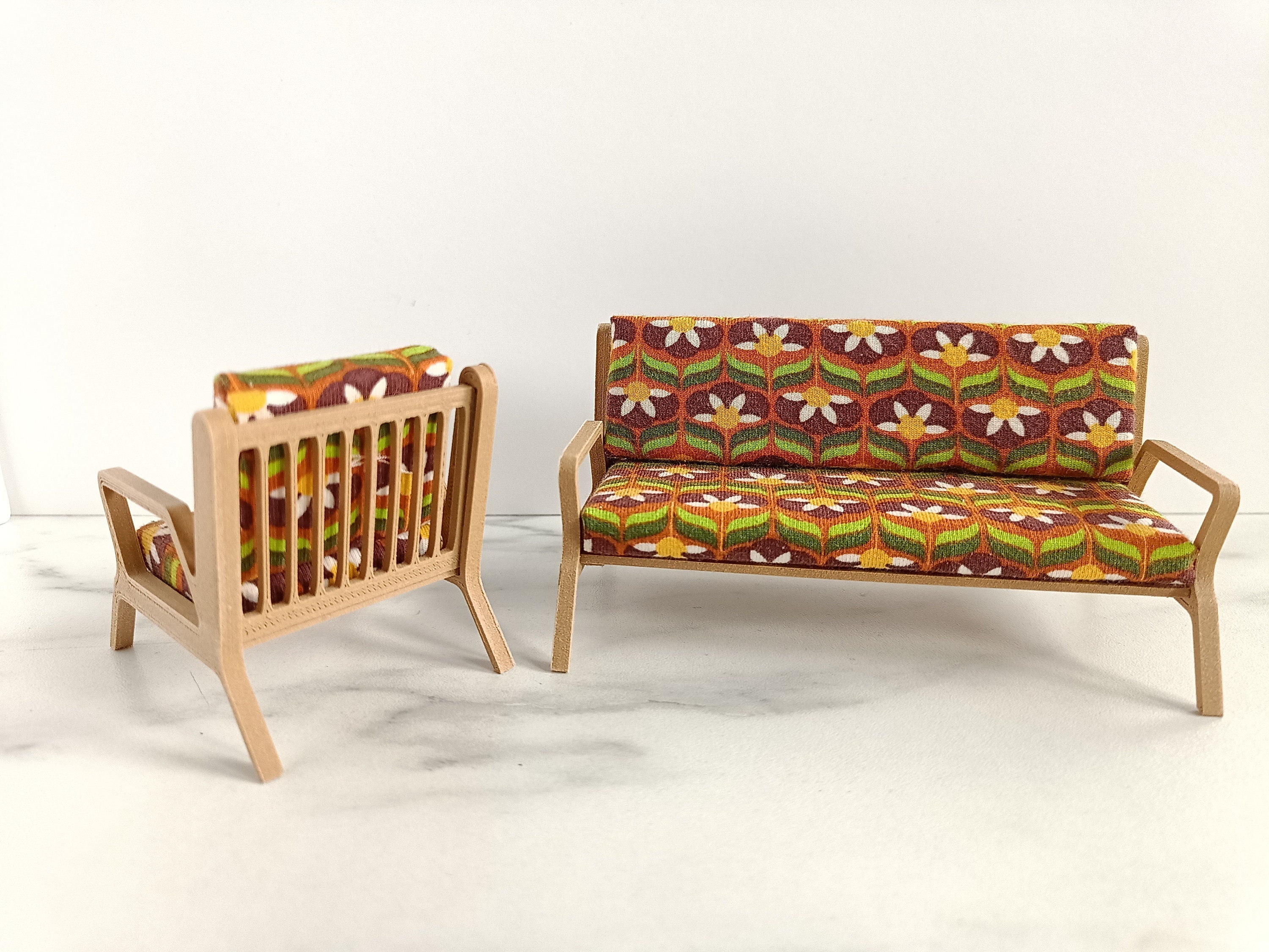 Lien miniatureアンティークチェスト&キッチンウェアhandmade（Lien  