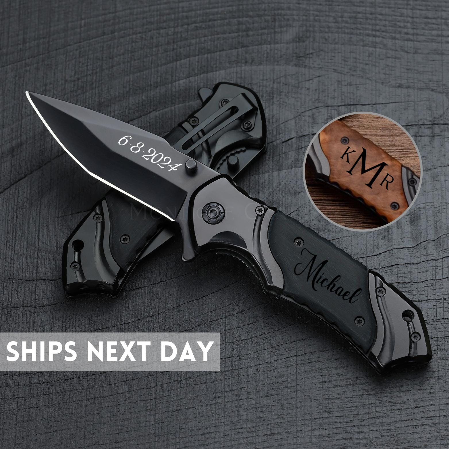 Geschenk für Ehemann, Taschenmesser mit Gravur, Ehemanngeschenk, ich liebe dich mehr, Jahrestagsgeschenke, Trauzeugen Geschenke, ursprüngliches Geburtstagsgeschenk für Männer