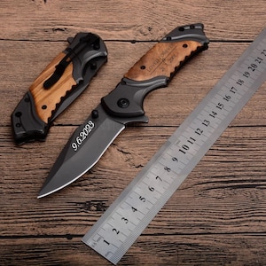Personalized Pocket Knife for Groomsmen,  Fathers Day Gift, Groomsmen Knives, Engraved Groomsman Knife, Groomsmen Proposal, Custom Knife