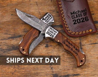 Graduation Gift Ideas, Gift for Graduate High School, Gifts for Him Pocket Knife 2026, Personalized Graduation Gift, College Graduation Gift