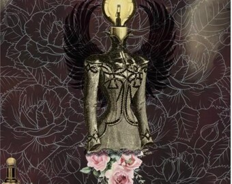 Ruby Rose designpapper för decoupage, scrapbooking, journaler, korttillverkning och dekorativa papperspyssel