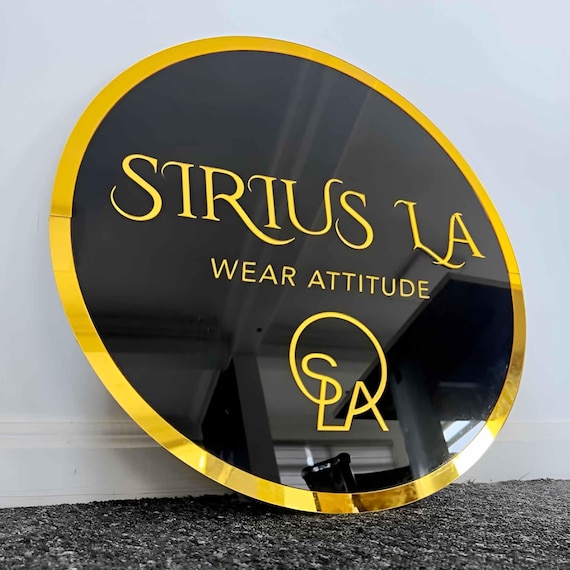 Custom Acrylic Sign | Business Signs | Custom Business Sign | Reception Sign | Custom Wall Sign