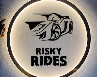 Business Logo Sign, Acrylic Logo Sign, Backlit Business Sign, Light Up Sign, Small Business Sign, Wall Decor