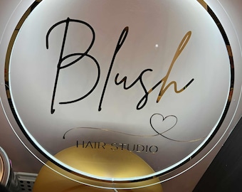 Custom Backlit 3D Acrylic Business Logo Sign