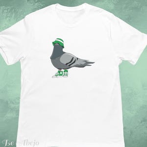 Smart Fashion Pigeon Men&#39;s Women&#39;s Unisex Cotton Tee Unique Printed T-Shirt