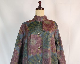 Kimono remake , handmade , lightweight coat