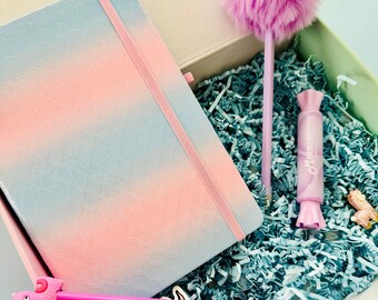 Pink Llama Stationery Gift Box