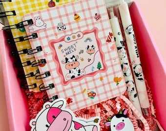 Cow Stationery Gift Box