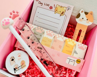 Small Cat Stationery Gift Box