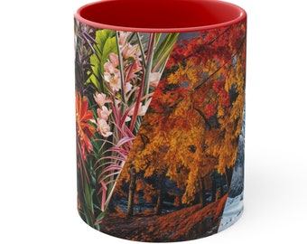 Four Seasons Mug Celebrate Every Season with Every Sip Accent Coffee Mug 11oz