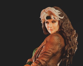 Thief Girl 3D STL File, 3D Digital Printing, movie Characters, Figures