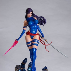 Telekinetic Ninja Girl 3D STL File, 3D Digital Printing, movie Characters, Figures
