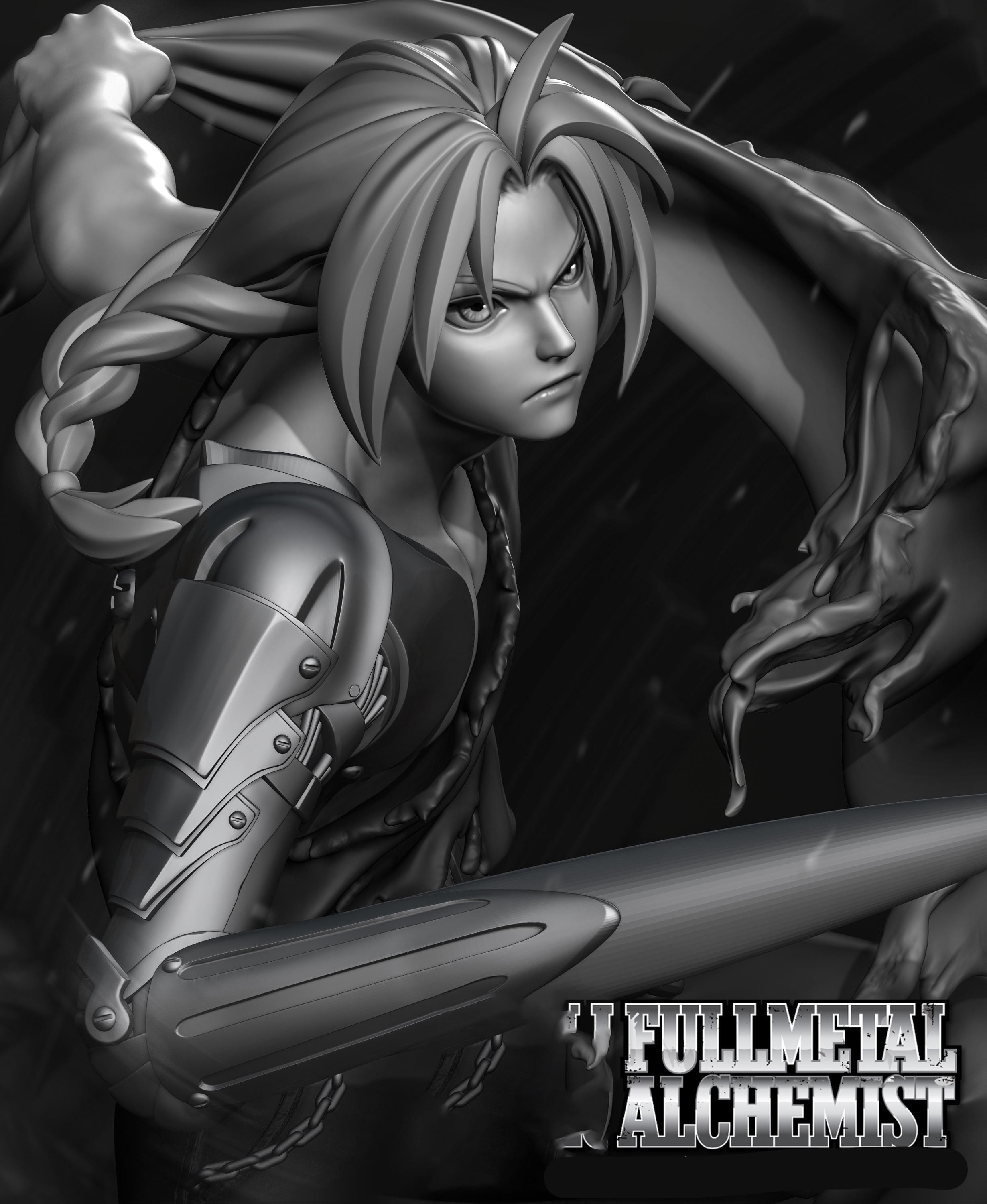 Alchemist Boy 3D STL File, 3D Digital Printing, Movie Characters ...