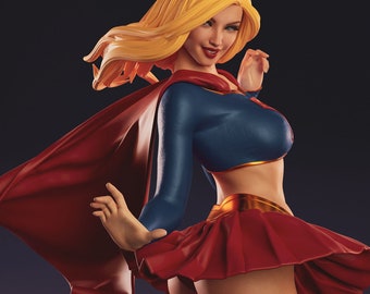 Archivo STL 3D de Fliying Girl, versión SFW+ NSFW 2 precompatible para impresión digital 3D
