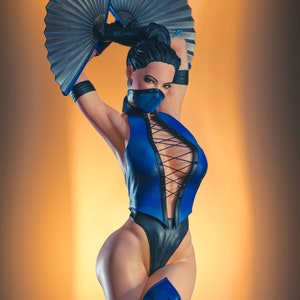 Fighter Princess Girl Girl SFW+NSFW 3D STL File, 3D Digital Printing, movie Characters, Figures