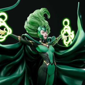 Magnetisches Mädchen 3D STL-Datei, 3D Digitaldruck, Film Charaktere, Figuren