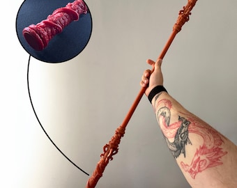 Black Myth Wukong Extendable Staff: Sun Wukong Ruyi Jingu Bang Prop (52cm to 92cm)