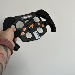 F1 Style Racing Wheel Mod Kit for Logitech G29 G923 G920 F1 Add On Steering Wheel 3D Printed Personalized Formula1 Unique