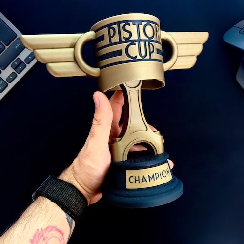 Customizable Piston Cup Trophy: Hudson Hornet Cars Replica - Etsy