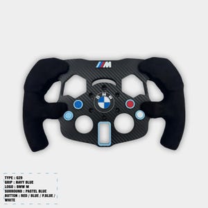 F1 Style Racing Wheel Mod Kit for Logitech G29 G923 G920 F1 Add On Steering Wheel 3D Printed Personalized Formula1 Unique