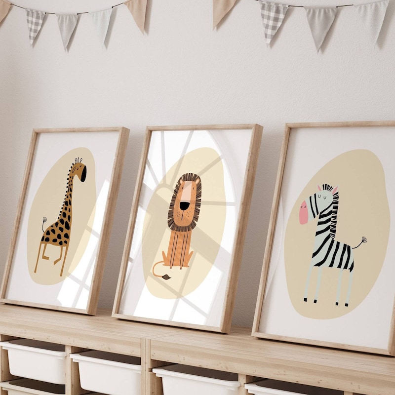 Jungle Nursery Decor - Etsy