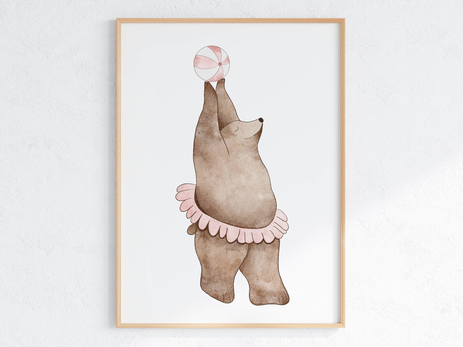 Charming Circus Animal Nursery Wall Art - Set of 7 Digital Prints - Etsy