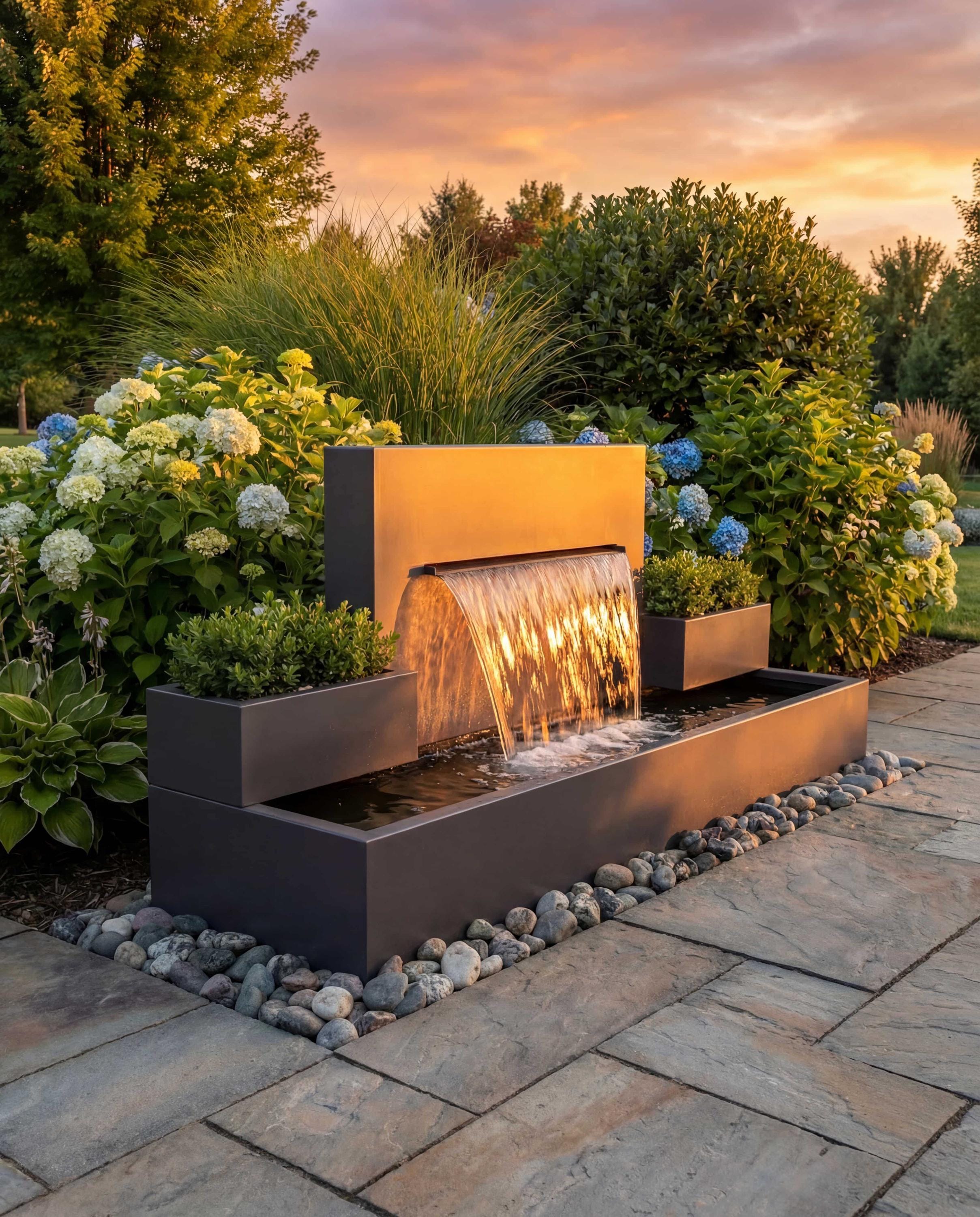 Iplusmile Keramische Decoratieve Fontein – Klein En Sfeervol, Met Watercirculatie, Geschikt Voor Tuin, Balkon Of Aquarium – Ideaal Cadeau Voor Liefhebbers Van Rust En Chinese Stijl