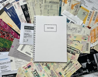 Concert Logbook || Rate the concerts you went to || 50 pages worth of shows || DIGITAL DOWNLOAD