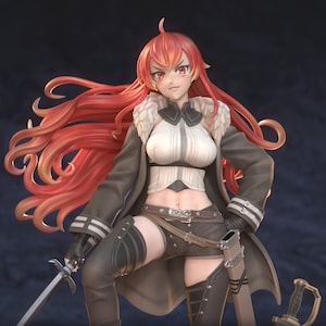 Eris Greyrat - Mushoku Tensei - STL Model for Resin Figure 3D Printing