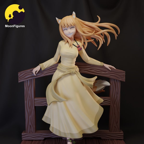 Holo - Spice and Wolf - Modelo STL para impresión 3D de figuras de resina