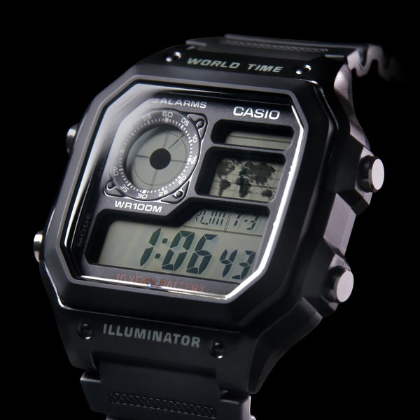 Montre et photographie d'art - Casio AE-1200WH