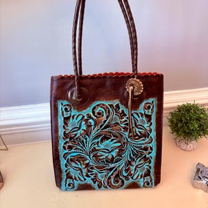 Patricia Nash Tooled Turquoise - Etsy display picture 2