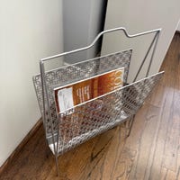 Vintage Metal Magazine Rack: Expandable Classroom Book Display - Etsy