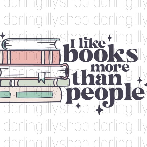 I Love Books - Etsy