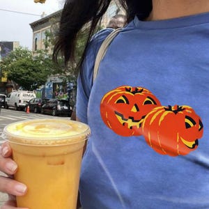 Maglietta vintage per neonati con zucca, top di Halloween Y2k, maglietta per neonati goth punk, maglietta per neonati Y2k, top con grafica retrò anni &#39;90, estetica grunge cool di Pinterest