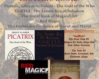 Los mejores libros/grimorios sobre magia, talismanes e invocación de genios – Descarga en PDF