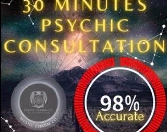 Consulta espiritual de 30 minutos • Lectura energética intuitiva