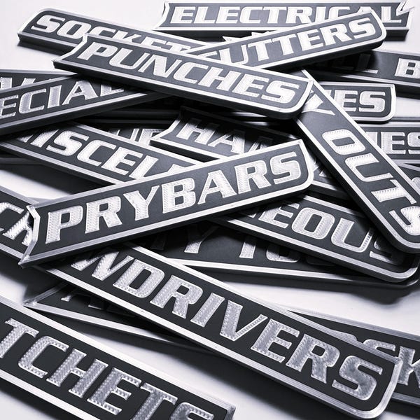 Storage Rack Magnetic Labels Magnetic Garage Label - Etsy