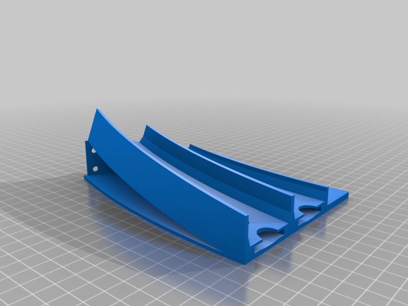 Custom 2 Lane Curved Track for Die Cast Cars Racing.download,extract ...