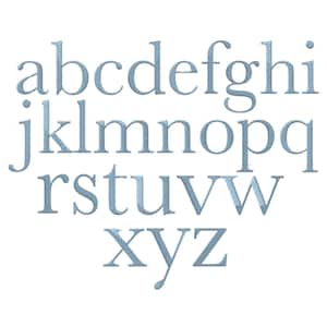 Fonte de bordado em letras minúsculas – Letras correspondentes para iniciais de ursinho de pelúcia, alfabeto de bordado à máquina, download digital