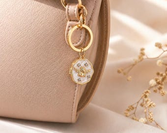 Chaveiro com pingente de anjo, o melhor presente de homenagem, pingente de anjo personalizado, pingente com foto, presente personalizado, presente de aniversário, presente para ela