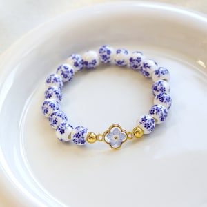 Forget Me Not Bracelet, Real Pressed Flower Bracelet, Personalized Jewelry, Birthday Gift, Gift for Friend, Gift for Her