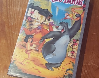 DISNEY classic JUNGLE BOOK vhs Black diamond collection