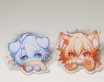 Honkai Star Rail Phainon Mydei Acrylic Phone Holder
