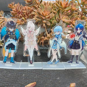 Honkai Star Rail Sunday Jing Yuan  Blade DanHeng  Acrylic Standee Figure Collectible Desk Decor Gift