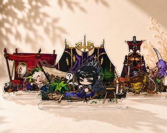 Baldur's Gate 3 Astarion Shadowheart Lae'zel Akryl Standee Figur Samlarfigur Skrivbordsdekor Gåva