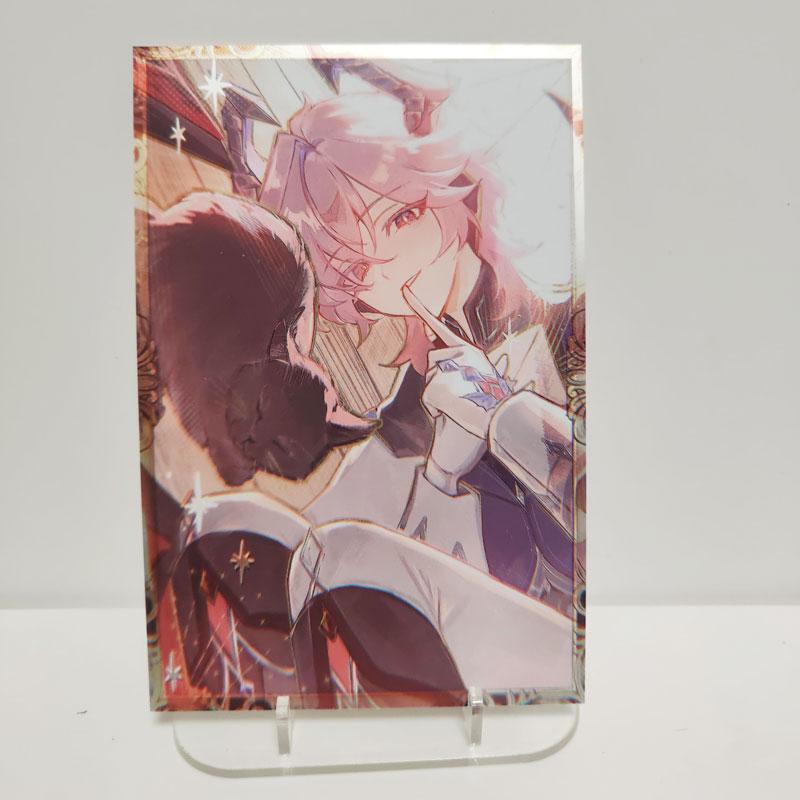 Genshin Impact Dottore Columbina Durin Anime Postcard Set, Collectible ...