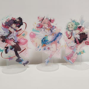 zenless zone zero Angels of Delusion sunna  aria  Acrylic Standee Figure Collectible Desk Decor Gift