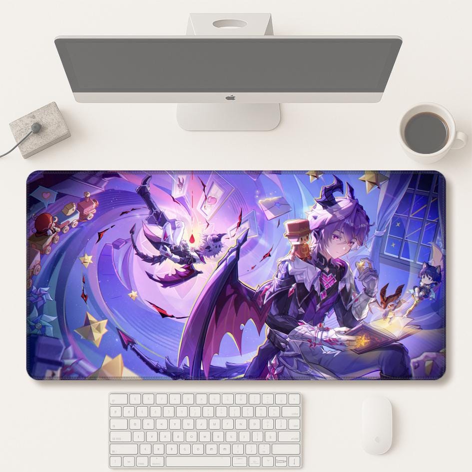 Tapis De Souris Genshin Impact Grand Format – Professionnel Pour PC Gaming (neuf)