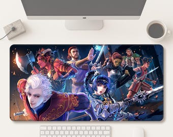Baldur's gate 3 Astarion Large Gaming Mouse Pad , Anime Desk Mat, Extended Keyboard Pad for Gamers & Fans Gift